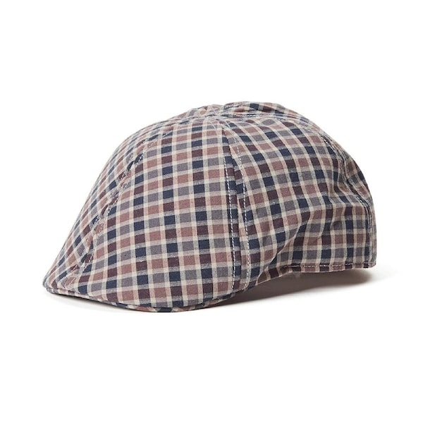 Goorin Brothers Mens Illinois Beach Cotton Ivy Newsboy Hat - Blue S