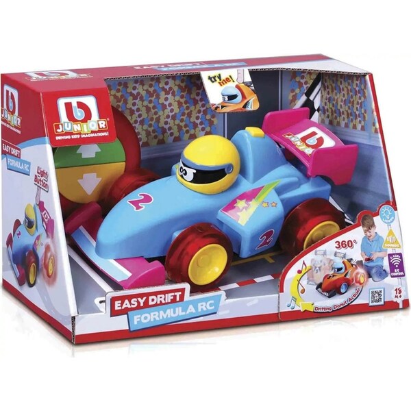 Bburago Easy Drift Formula RC - Assorted Colours Play Kids/Childrens Play Toy 3+