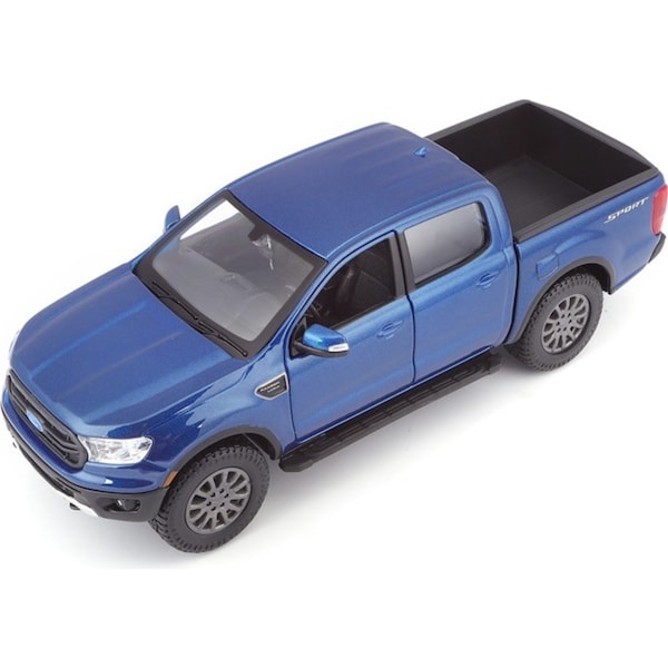 Maisto 2019 Ford Ranger 4-Door Cab Diecast Display Model 1:24 Scale Toy Asstd 3+