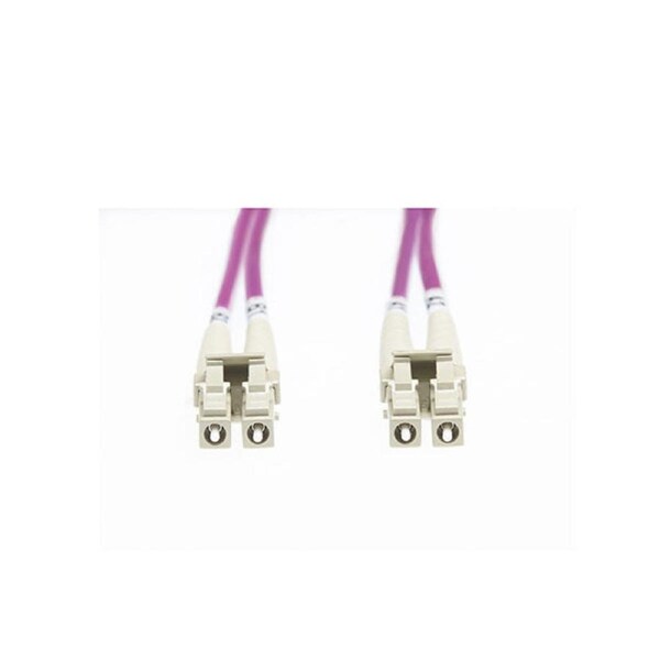 Lc Lc Om4 Multimode Fibre Optic Patch Cable Erika Violet