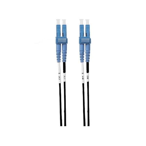 Lc Lc Os1 Os2 Single Mode Fibre Optic Cable Black