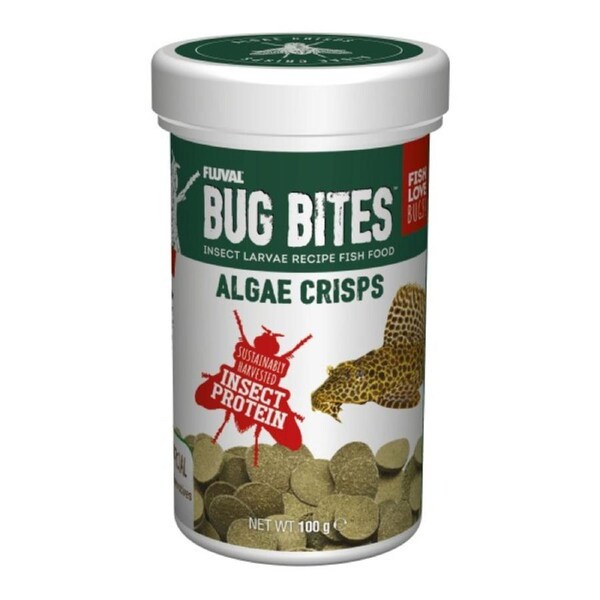 Fluval Bug Bites Algae Wafers 100gm (A7361)