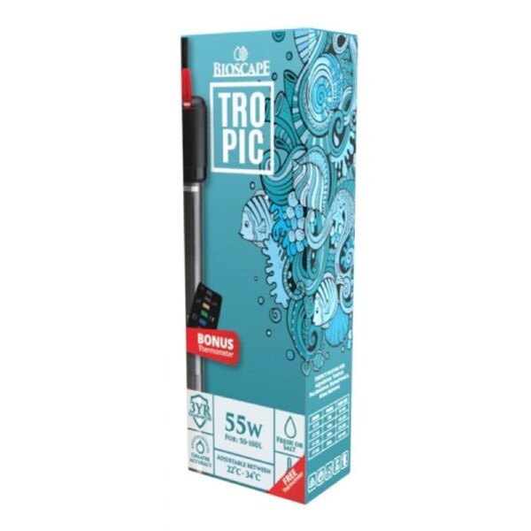 Bioscape Tropic Aquarium Heater 55w (HT-50)