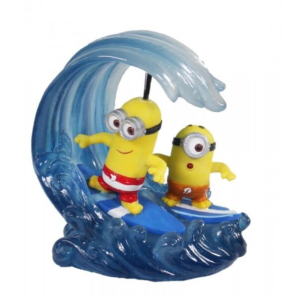 Penn-Plax Minions Kevin & Stuart Surfing Small (MINR17)