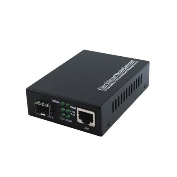 10 100 1000M Sfp Rj45 Media Converter