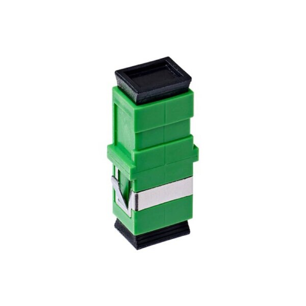 Sc Apc Os1 Os2 Singlemode Through Coupler Flangeless Simplex Green