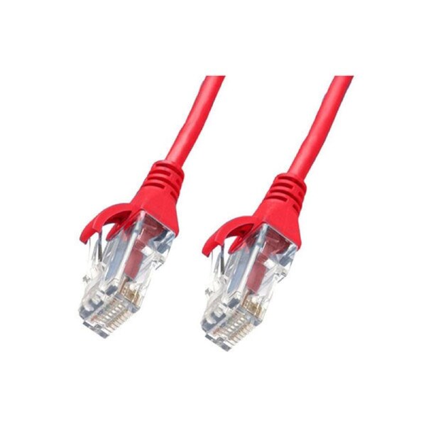 3M Cat 6 Ultra Thin Lszh Pack Of 10 Ethernet Network Cable Red