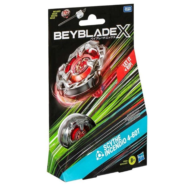 Beyblade X Scythe Incendio 4-60T Starter Pack