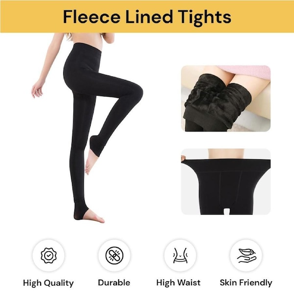 Fleece Lined Tights For Women