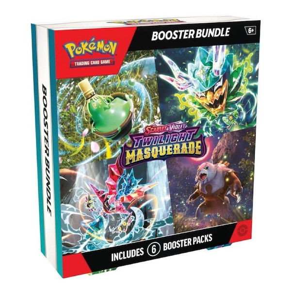 POKEMON TCG Scarlet & Violet Twilight Masquerade Booster Bundle