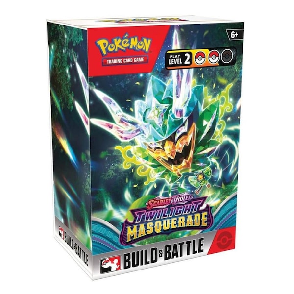 POKEMON TCG Scarlet & Violet Twilight Masquerade Build & Battle Box