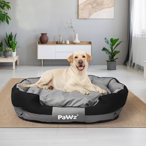 Pawz Waterproof Pet Dog Calming Bed Memory Foam Orthopaedic Removable Washable 105cm x 80cm x 22cm