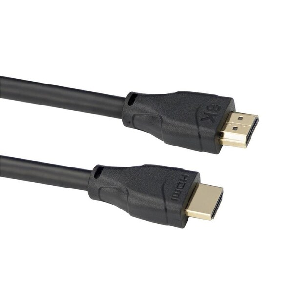Laser HDMI 2.1 Male 8K Cable Ultra High Speed Gold-Plated Connector Cord 3m BLK