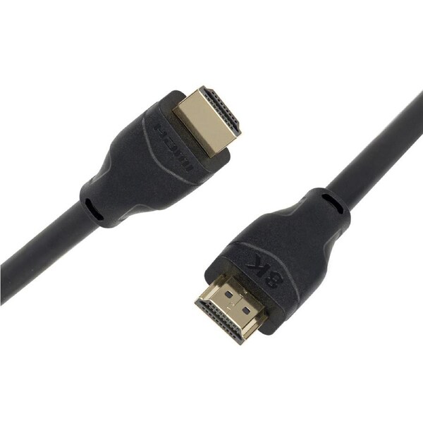 Laser HDMI 2.1 Male 8K Cable Ultra High Speed Gold-Plated Connector Cord 5m BLK
