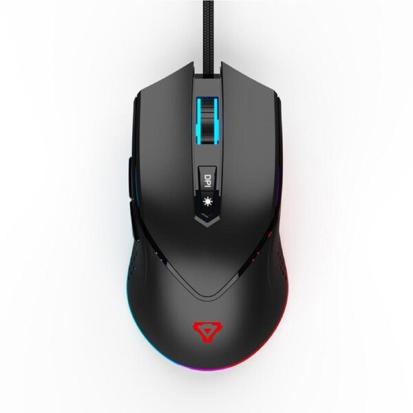 Laser Gaming 1.5m RGB M801 Wired Mouse 8000 DPI For Laptop/Computer PC Black