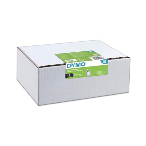 Dymo Lw Lg Address Labels 36 X 89Mm Pk12