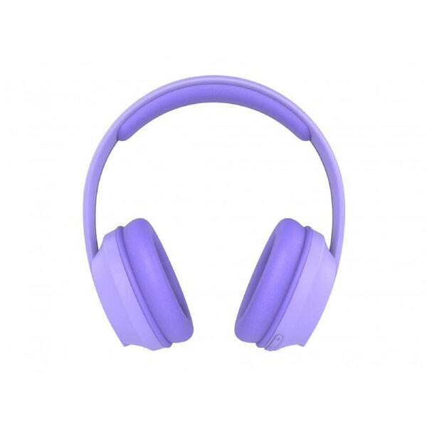 Laser Kids ANC Wireless Bluetooth Over-Ear Headphones Headset w/ Mic Lilac 3y+