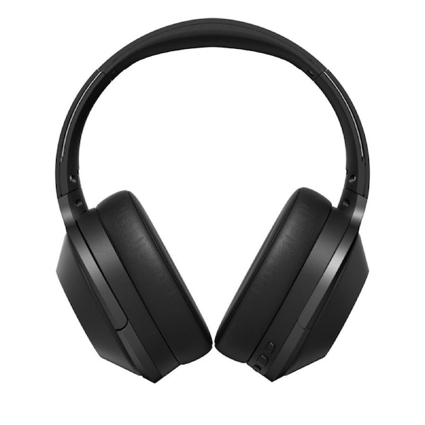 Laser Wireless Bluetooth ENC Over-Ear Headphones Headset w/ Microphone Black