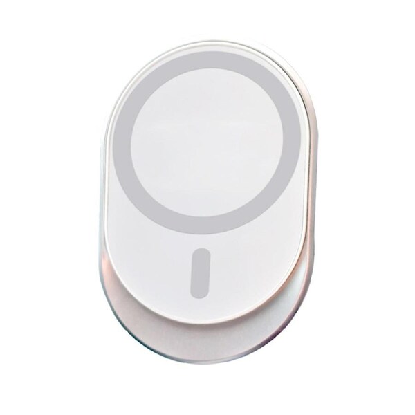 Laser MagSafe Car Vent Mount 15W Wireless Charger For Apple iPhone 12 White