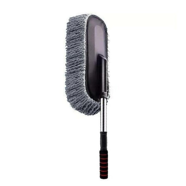 Car Wash Duster Brush Microfiber Telescopic Cleaning Tool for Vehicle Detailing