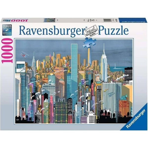 Ravensburger - I Am New York Jigsaw Puzzle 1000 Pieces