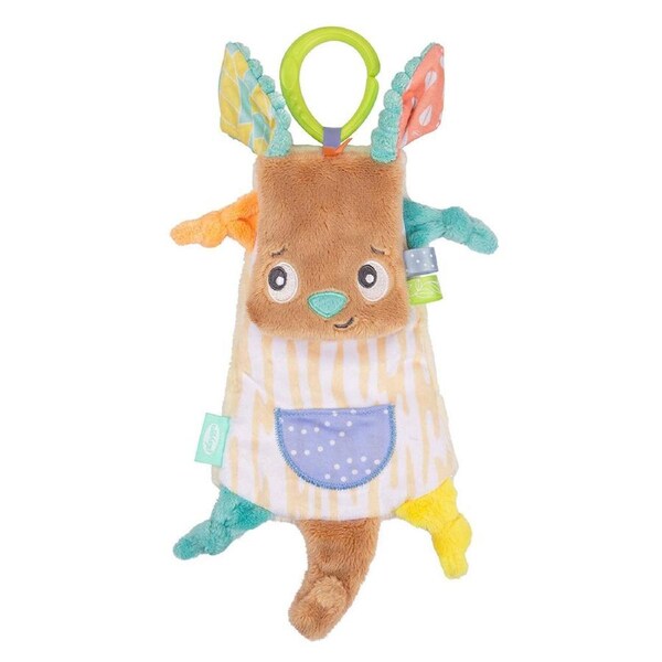 Playgro Fauna Friends Comforter Kangaroo Baby Activity Stroller Toy 0m+