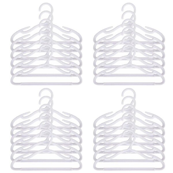 24pc Playgro Wrinkle-Free Baby Clothes Hangers Closet Organisers (Small)