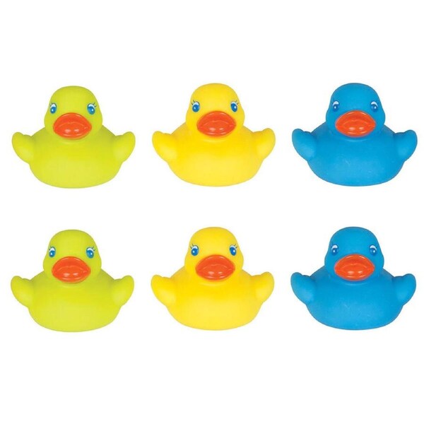 2x Playgro Bright Baby Duckies Baby Bath Time Toy - Fully Sealed - Refresh 6m+