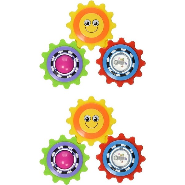 2x Playgro Twirly Trio Baby Interactive Activity Sensory Toy - Refresh 9m+