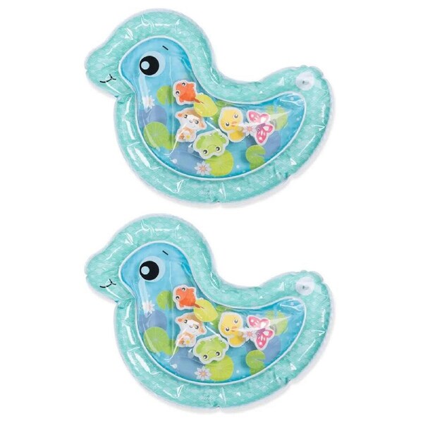 2x Playgro Sensory Pond Pat and Play Water Mat Baby Activity Interactive Toy 3m+