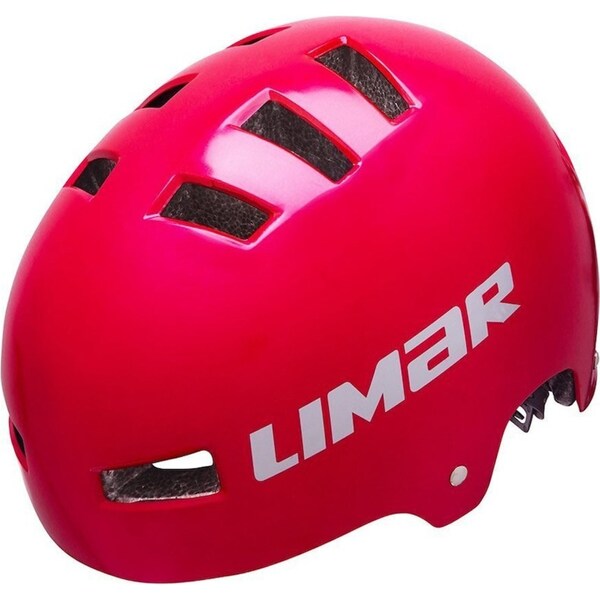 Limar 360 Urban/Active Bicycle Helmet Safety Gear 52-59cm Rubine Red Medium