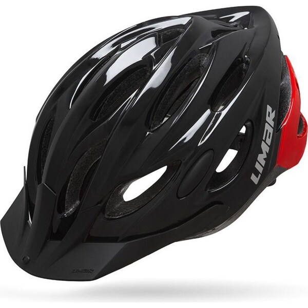 Limar Scrambler Urban/Active Bicycle Helmet Safety Gear 57-61cm Black/Red Lrg