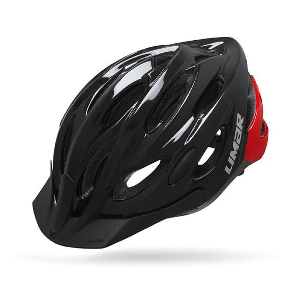 Limar Scrambler Urban/Active Bicycle Helmet Safety Gear 52-57cm Black/Red Med