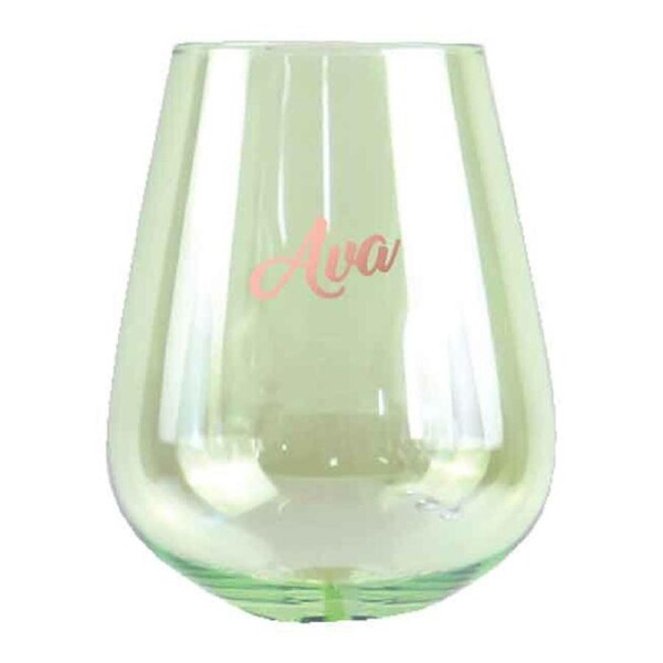 2pc Ava Stemless 13cm/600ml Wine Glass Cocktail Drink Party Drinking Tumbler Set
