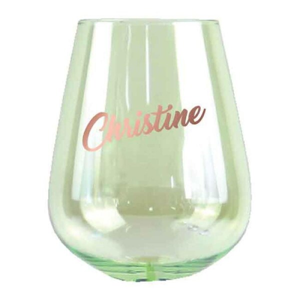 2pc Christine Stemless 13cm/600ml Wine Glass Cocktail Party Drinking Tumbler Set