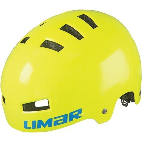 Limar 360 Teen Youth Bicycle Helmet Protective Gear 52-59cm Fluro Yellow Med