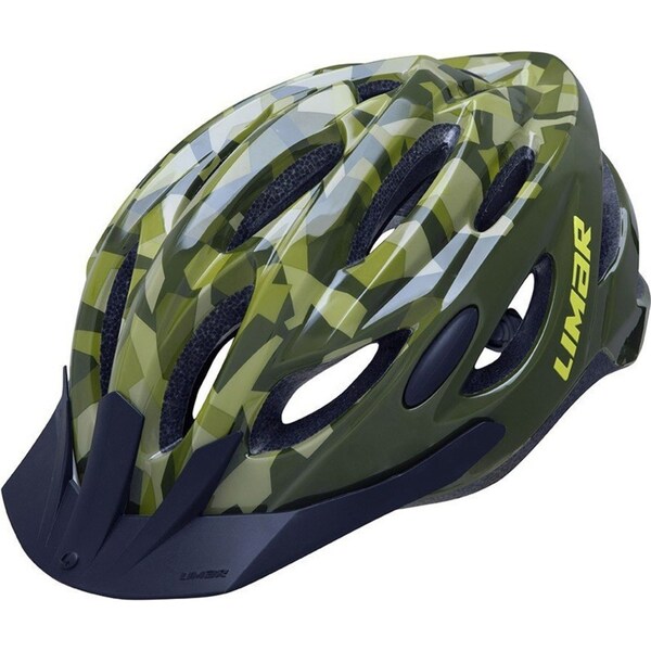 Limar Rocket Youth Bicycle Helmet Safety Head Gear 52-57cm Camo Green Medium