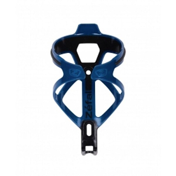 Zefal Pulse B2 Resin Bicycle Water Bottle Cage Cycling Drink Holder Blue 20cm