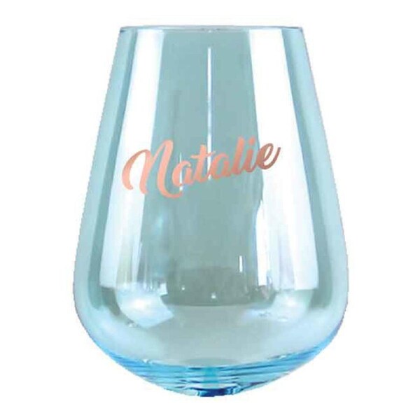 2pc Natalie Stemless 13cm/600ml Wine Glass Cocktail Party Drinking Tumbler Set