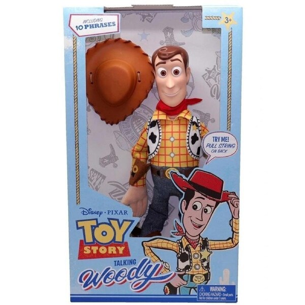 Disney Pixar Toy Story 4 Talking Woody Plush Classic