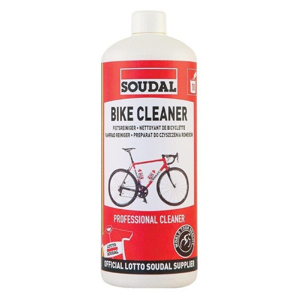 Soudal Bike/Bicycle Cleaner/Cleaning Detergent Mud/Dirt Remover Bottle 1L