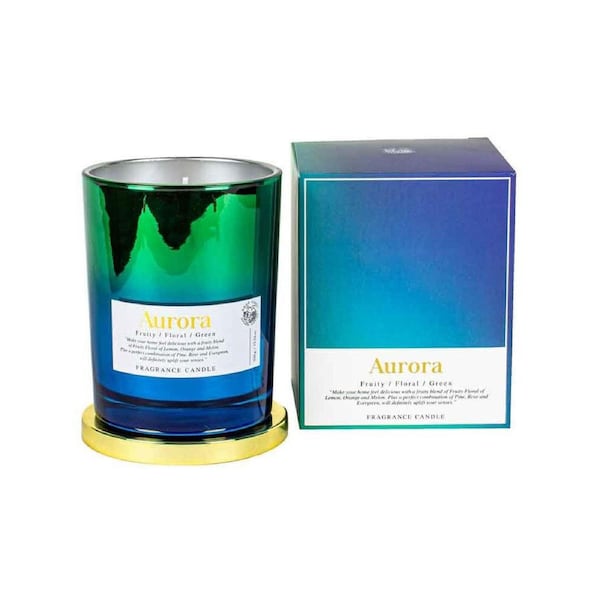 Gradients Aurora 13cm/350g Scented Candle Home Fragrance Decor 60hr Burn Time