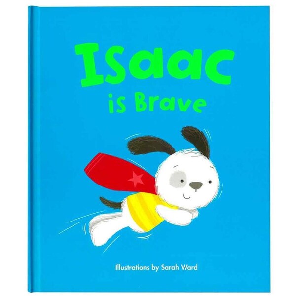 Lachlan Is Brave Kids/Children Story Telling 23cm Personalised Book Party Gift