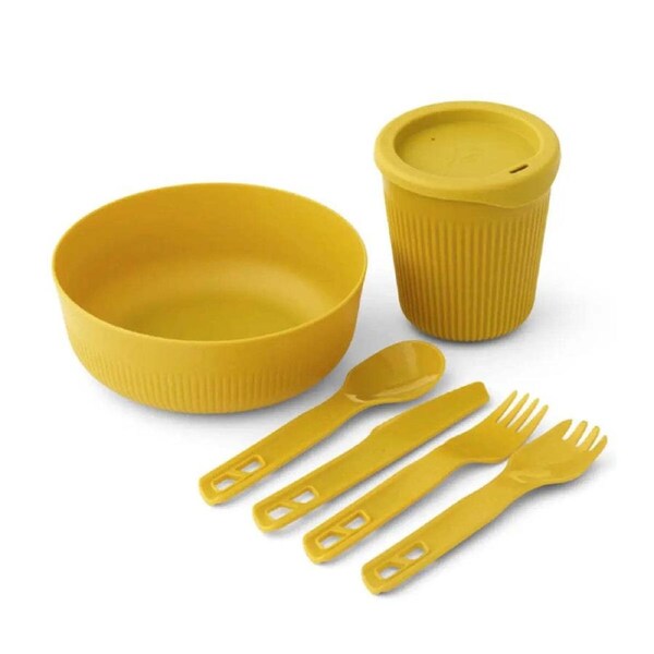 Sea To Summit Passage Dinnerware Set (6 Piece) - Yellow