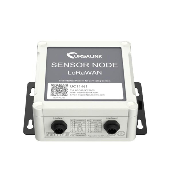 Ursalink Dc Powered Lorawan Eu868 Client With Gpio Rs232 Rs485
