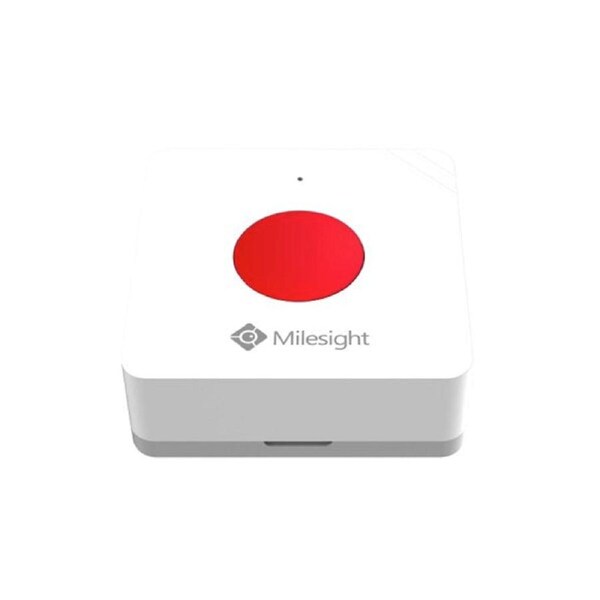 Milesight Lorawan As923 Smart Sos Button Red