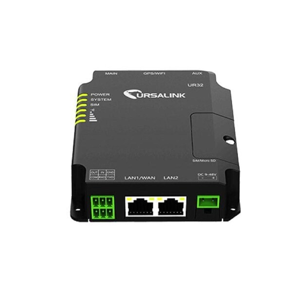 Milesight Ur32 Industrial 3G 4G Lte Poe Din Mountable Router