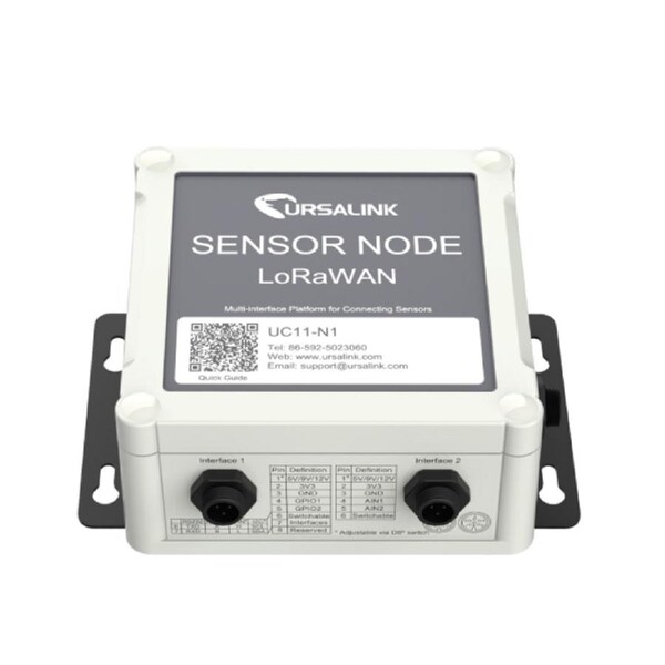 Ursalink Lorawan Eu868 Client With Gpio Rs232 Rs485 Switchable