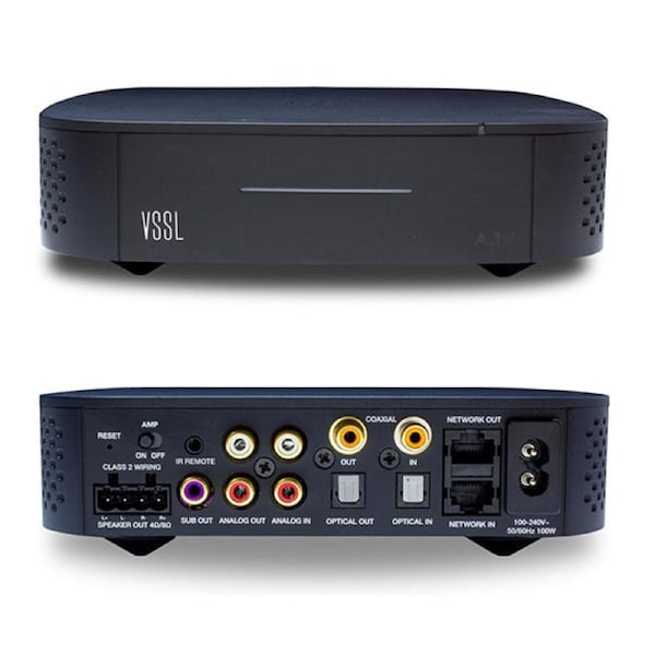 Vssl Single Zone 50W Amplifier With Dual Band Wifi Chromecast