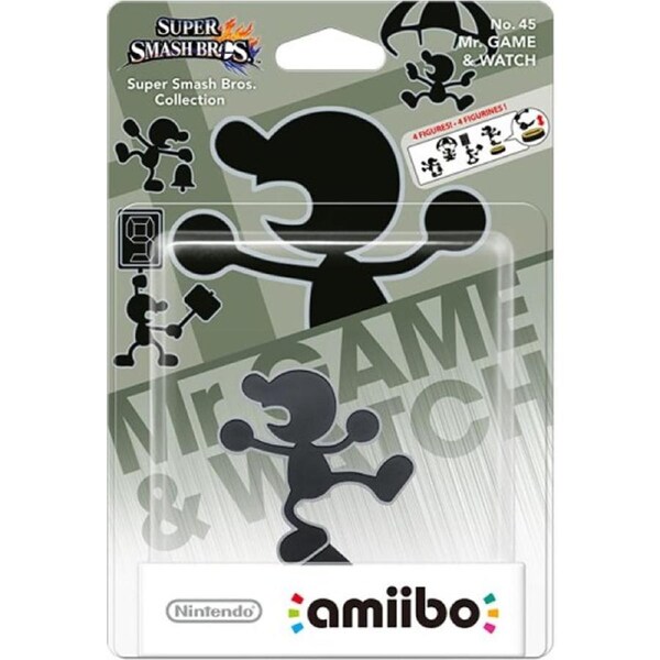 Nintendo Mr. Game and Watch amiibo (Super Smash Bros.)